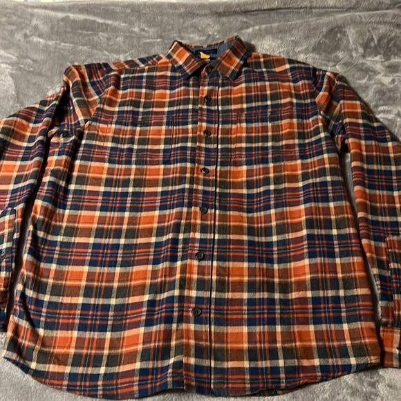 Tailor Vintage Men’s Plaid Button Down - Picture 1 of 6